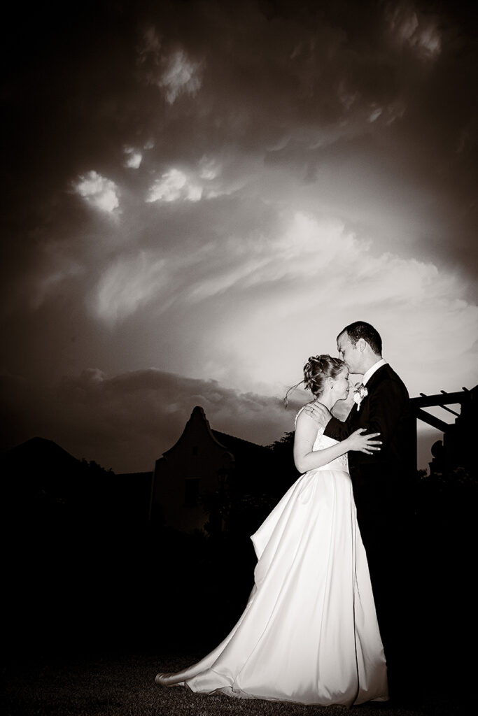 KevinMarkPass_RnRwedding_356c Sunset wedding portraits for bride and groom shot by Kevin Mark Pass Photography, Bridal makeup by Storm Pass